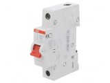 Separator-&icirc;ntrerupător 40A 240VAC Poli 1 pentru șină DIN, ABB