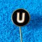 Insigna (model vechi) fotbal - UNIVERSITATEA CLUJ (varianta 1)