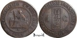 1885 A, 1 centime - Indochina Franceză
