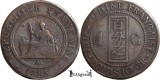 1885 A, 1 centime - Indochina Franceză, Asia