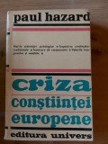 Criza constiintei europene- Paul Hazard