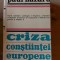 Criza constiintei europene- Paul Hazard