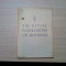 THE ROYAL FOUNDATIONS OF RUMANIA - D. Gusti - 1939, 59 p.; lb. engleza