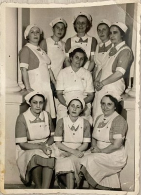 1939 Foto absolvente curs Crucea Roșie la București, arhiva Georges Dumitresco foto
