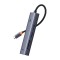 Hub Type-C la HDMI, 2x USB, Type-C, RJ45, SD, TF Baseus, B00052805813-00