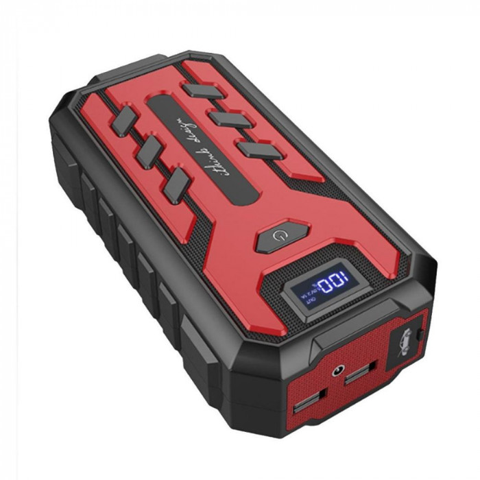 Starter auto multifunctional D1020, 12V, 20000mAh, lanterna, USB