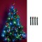 Ghirlanda 100 LED-uri lumina statica, lungime 9.5 metri, interior, alimentare retea - Multicolora