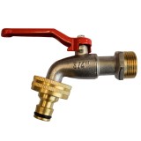 Robinete de grădină cu racord rapid, 3/4 inch