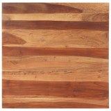 VidaXL Blat de masă, 80x80 cm, 25-27 mm, lemn masiv de acacia