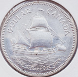 2 Canada 1 Dollar 1979 Elizabeth II (Griffon) km 124 argint, America de Nord