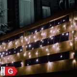 Cumpara ieftin Perdea de lumini, 200 LED, alb, pt exterior, cu legare in serie, Home