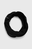 Nike fular impletit culoarea negru, cu imprimeu
