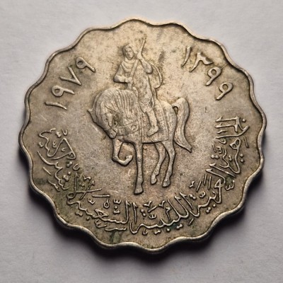 50 Dirham 1979 - Libia foto