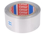 Bandă Reparatoare Gri Aluminiu 50mm x 50m, Tesa