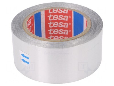 Bandă Reparatoare Gri Aluminiu 50mm x 50m foto