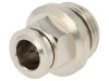 Racord Push-In Alamă Nichelată 1/2&quot;