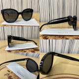 Ochelari de soare, Plastic, Negru, Gucci