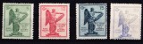 TSV$ - 1921 MICHEL 144-147 - 10 &euro; ITALIA MH/*, fara guma, Nestampilat