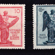 TSV$ - 1921 MICHEL 144-147 - 10 € ITALIA MH/*, fara guma