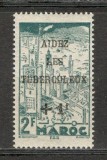 Maroc.1945 Campanie impotriva tuberculozei-supr. MM.6