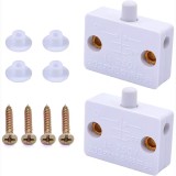 Set 2 bucăți: &icirc;ntrerupător ușă lumina LED pentru dulap, &icirc;ncastrat &icirc;n mobilă &ndash; comutator automat cu senzor