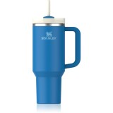 Stanley Quencher H2.O FlowState&trade; Tumbler pahar din oțel inoxidabil cu pai mare Azure 1180 ml