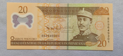 Republica Dominicană - 20 Pesos Oro (2009) polimer foto