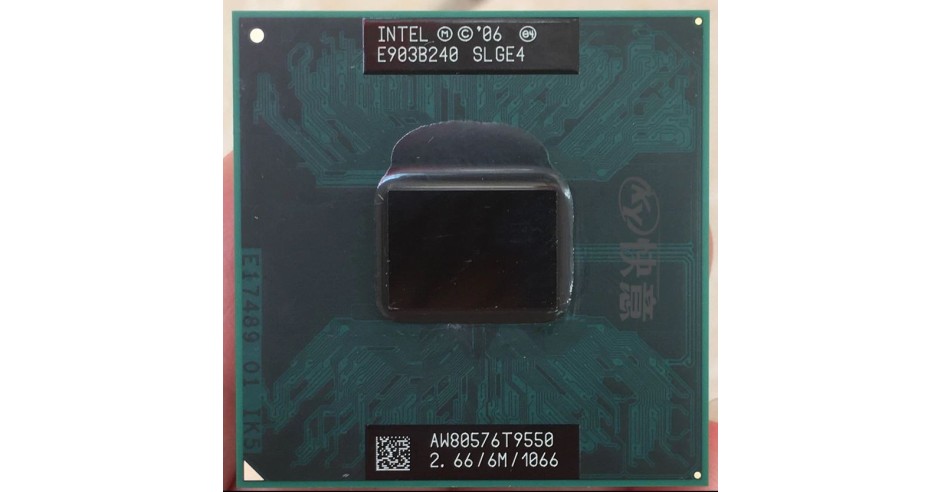 Procesor laptop Core 2 Duo T9550 6M Cache/ 2.6GHz /1066/ SLGE4 EO ...
