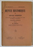 REVUE HISTORIQUE DU SUD - EST EUROPEEN , dirigee par N. IORGA , No. 1 -3 , JANVIER - MARS , 1924