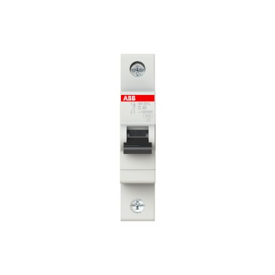 Siguranta automata 40A 1P C 4,5ka ABB SH201L 2CDS241001R0404 foto
