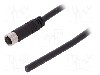 Conector M8, 4 pini, clasa etanseitate IP67, AMPHENOL - LTW8-04AFFM-SL7A02
