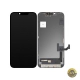 Display cu Touchscreen GX pentru Apple iPhone 14 cu Rama Versiune OLED Negru