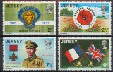 Jersey MNH 1971 - Semicentenarul Legiunii britanice regale