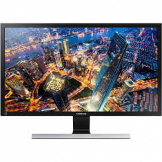 Monitor LED Gaming Samsung LU28E590DSLEN 28inch 1ms UHD Black Silver foto