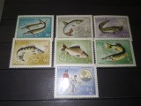TIMBRE UNGARIA PESCUIT SPORTIV 1967, Nestampilat