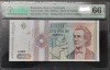 Rom&acirc;nia 1000 Lei 1991 grad 66