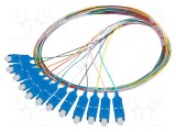 Dispozitiv fibră optică LANBERG SC/UPC 2m LSZH 12 buc