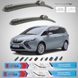 Cumpara ieftin Ștergătoare Opel Zafira Tourer (2011&ndash;2016) Flat | Set Față &ndash; TeamCar&reg;