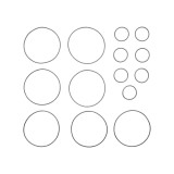 Kit garnituri ax transmisie pentru JCB, OEM 828-10181 / 828-10182