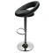 Scaun bar cu spatar ABS 151, rotativ, cadru cromat, inaltime reglabila, suport picioare, 100 kg