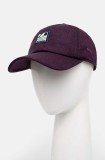 Puma sapca Classics Graphic Dad Cap culoarea violet, cu imprimeu, 025490