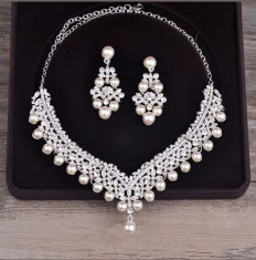 Set colier si cercei Ocean Pearls foto