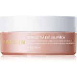 Jayjun Eye Gel Patch Roselle Tea masca hidrogel pentru ochi &icirc;mpotriva ridurilor și a cearcănelor &icirc;ntunecate 60x1.4 g