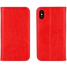 Husa Piele OEM Special Book pentru Huawei Y9 (2019), Rosie