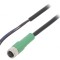 Cablu de Conectare M8 3P 5m 250VAC 4A