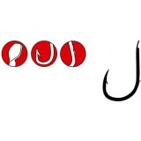 Carlige forjate LS3330F BL 10 buc/plic Gamakatsu (Marime Carlige: Nr. 4)