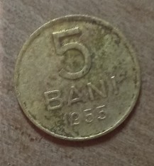 MNDRO10 moneda RPR Romania 5 bani 1955
