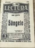 X. CRT Interbelica - Lectura - Nr.202 - Sangele