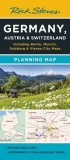 Rick Steves Germany, Austria &amp; Switzerland Planning Map: Including Berlin, Munich, Salzburg &amp; Vienna City Maps
