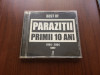 Parazitii Primii 10 Ani 1994-2004 Vol 2 best of cd disc muzica hip hop rap NRG!A